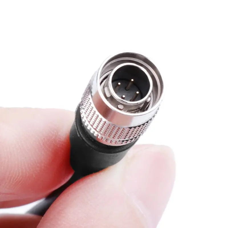 D-Tap to Hirose 4pin Connector Male Plug Power Cable Sound Device For Zoom F8 Recorder Power Supply