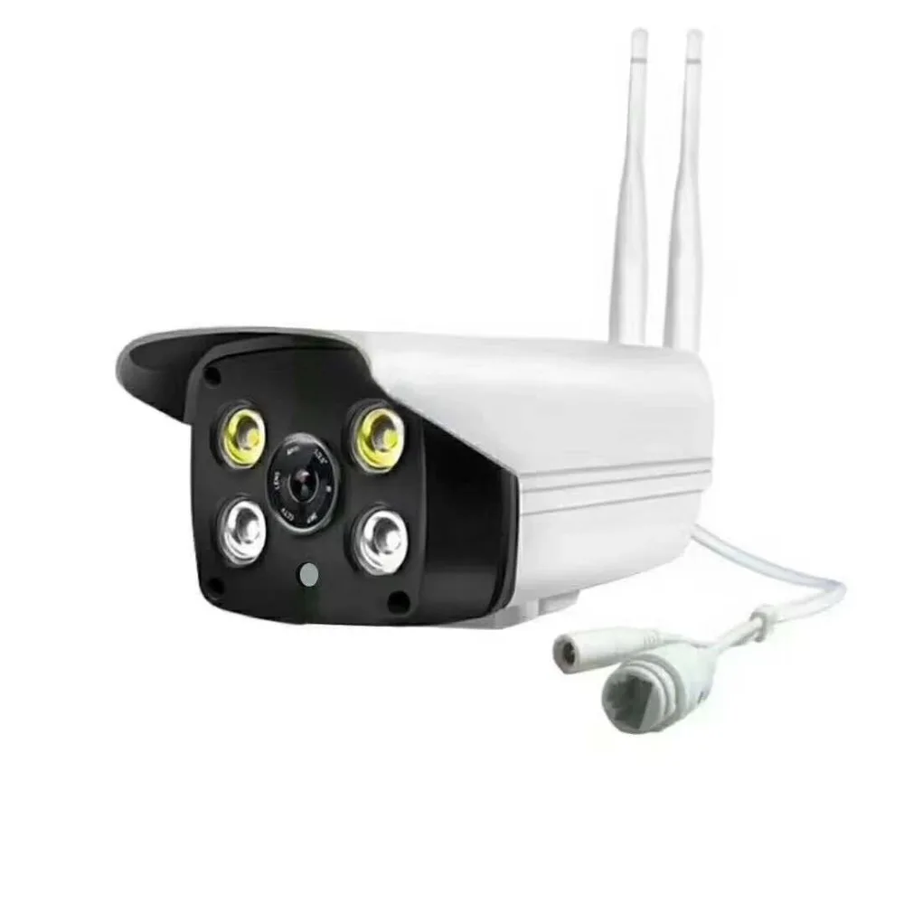 

Dual Light Source White Light+IR Day and Night Color Display 1080P 2MP IP Bullet Camera