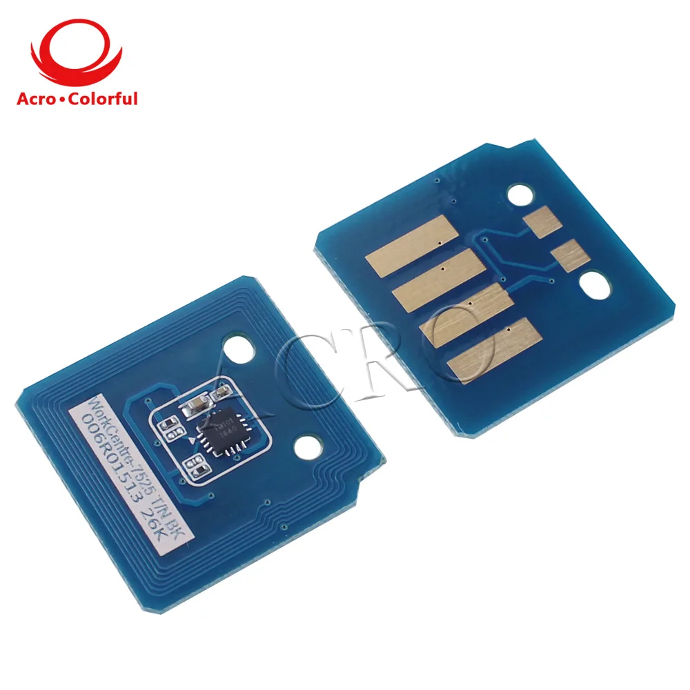 Chip de tambor 125K 013R00662 para Xerox workcenter 7525 7530 7535 7545 7556 7830 7835 7845 7855 cartucho de tóner de impresora láser