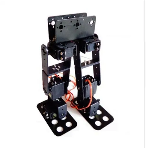 6 DOF Biped Walking Humanoid Robot Servo Bracket Mechanical Arm For Arduino DIY Robotic Teaching Model Project