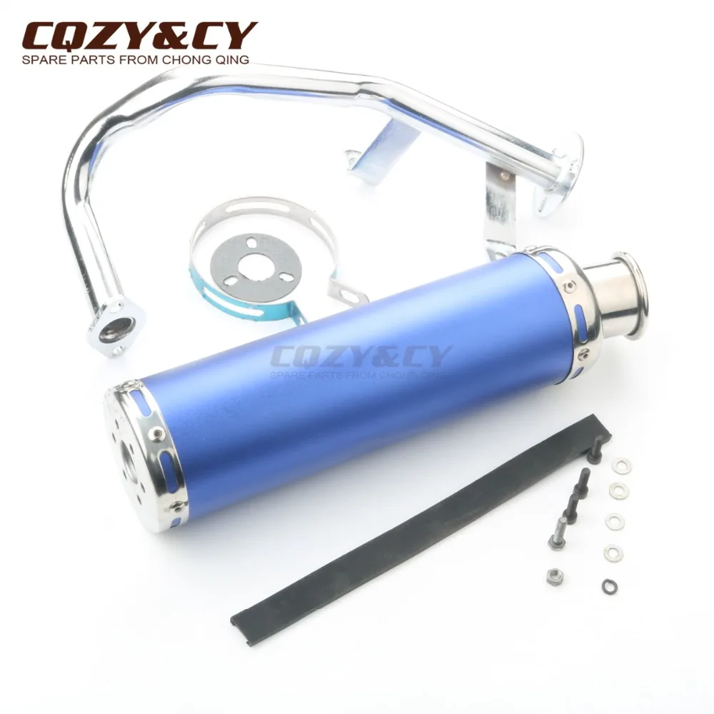 

Scooter high performance exhaust pipe for TaoTao New Speed 50 Thunder 50 Zummer CY50A ATM GY6 50cc 139QMA 139QMB 4 stroke