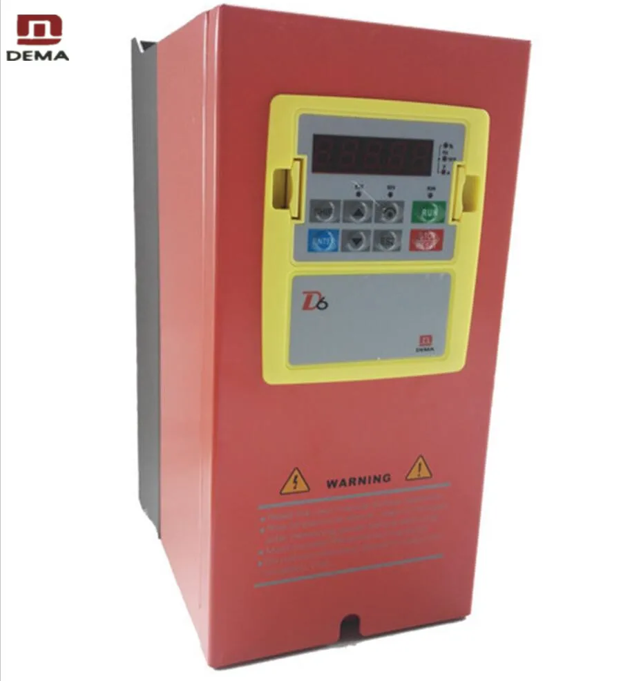 DEMA D6B Series AC Drive Vector Control 380V 3 Phase 5.5kw Solar Pump Micro Variable Frequency Inverter For AC Induction Motor