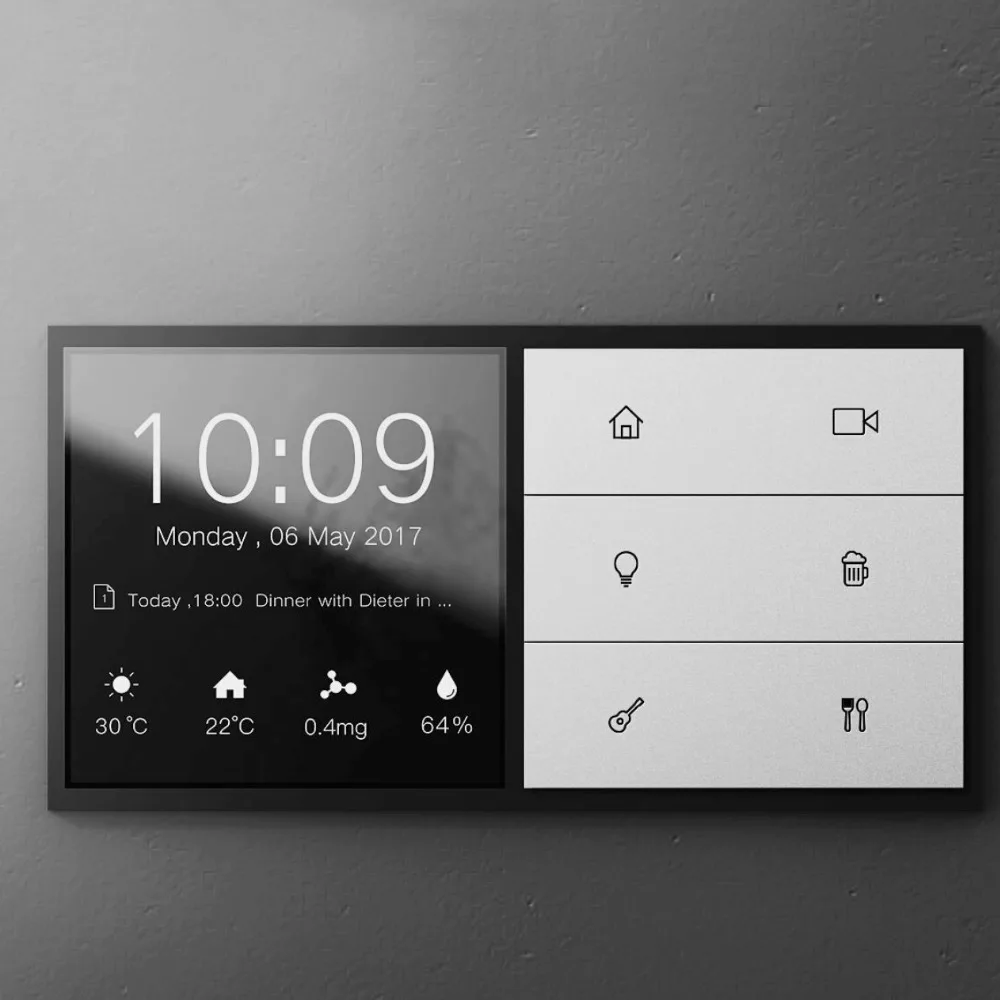 2021 Orvibo MixPad S Multifunctional Panel Smart Home Detect the Temperature ,Humidity,Light Remote Control via HomeMate