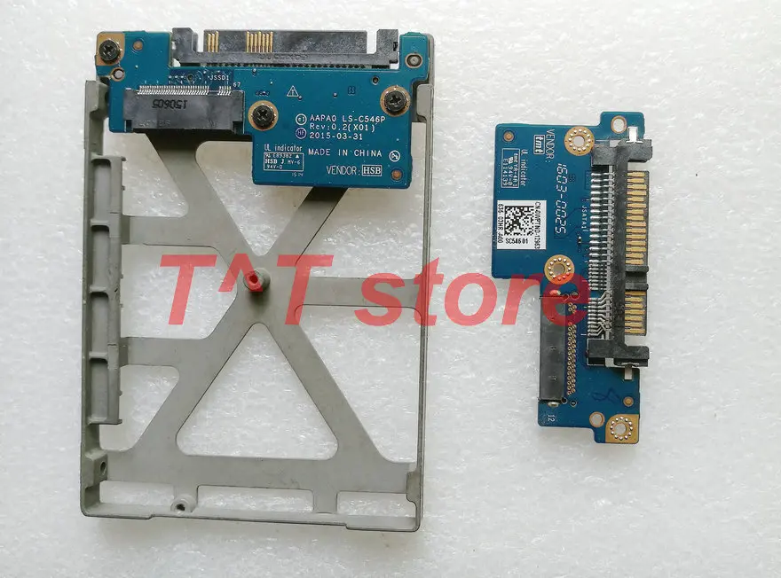 Original WPTND for 7510 M7510 7520 M7520 SATA TO M.2 PCIE NVME SSD Hard Drive board Caddy AAPA0 LS-C546P 0WPTND 0Y1WJX