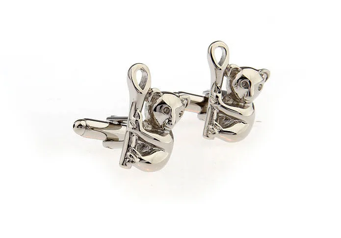 

Lepton Lovely Koala Design Animal Style Cufflinks for Men French Cuff Link Gift for Holiday Free Shipping