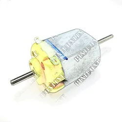 1pc J001b Double Shaft 130 Micro DC Motor for Science and Technology Making Free Shipping Russia Australia