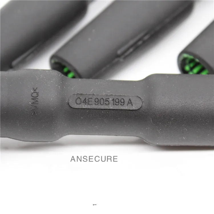 4Pcs IGNITION COIL RUBBER BOOTS CONNECT SPARK PLUG For audi A1 A3 Q3 vw Golf Jetta Polo Scirocco Tiguan seat Ibiza Leon skdoa