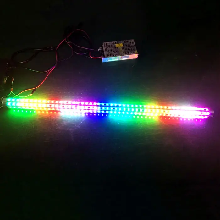 360 Degree Lighting 1M 288LEDs/pcs UCS1903 LED Pixel Tube Bar Light 5050 SMD RGB Waterproof Magic Digital Pixel Lights DC12V/24V