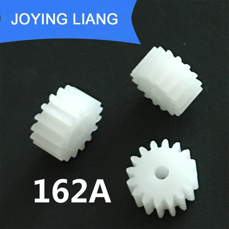 

162A 0.5M Spur Gear Module 0.5 16 Teeth Plastic Gear Motor Fitting DIY Toy Accessories 10PCS/LOT