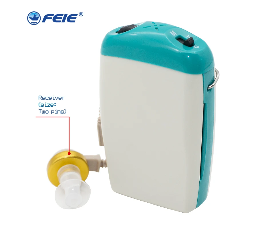 Hearing Aid For The Elderly, Pockettio Digital High Power Hearing Aid Headphones For Sound Amplifiers With Severe To Deep loss