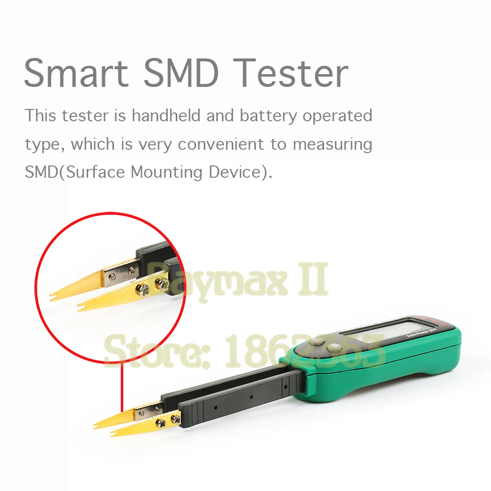 Mastech 스마트 SMD RC 저항 커패시턴스 다이오드 테스터 멀티 미터, MS8910