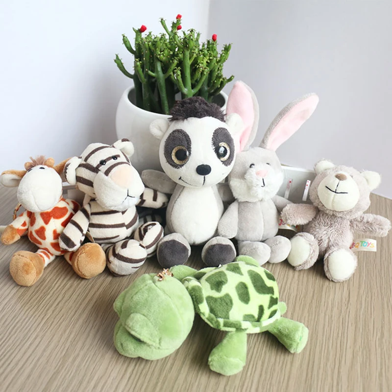 Cute 15cm Cartoon Animal Plush Keychain - Assorted - Image 5