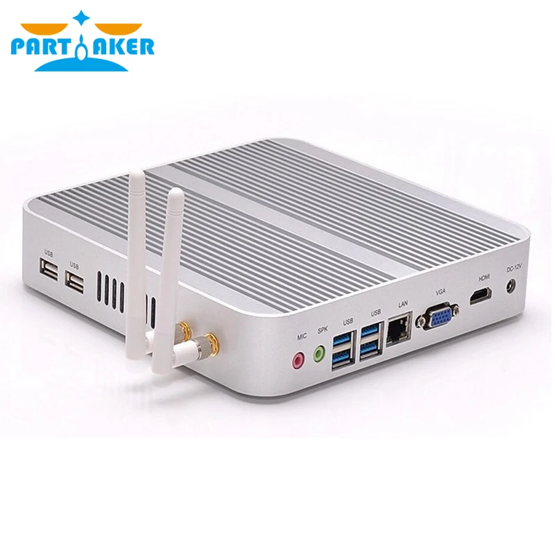 Fanless  B1 Barebone i5 Mini PC Win10 Nuc Computer  Core i5 4200U 4K HTPC TV Box DHL Free Shipping