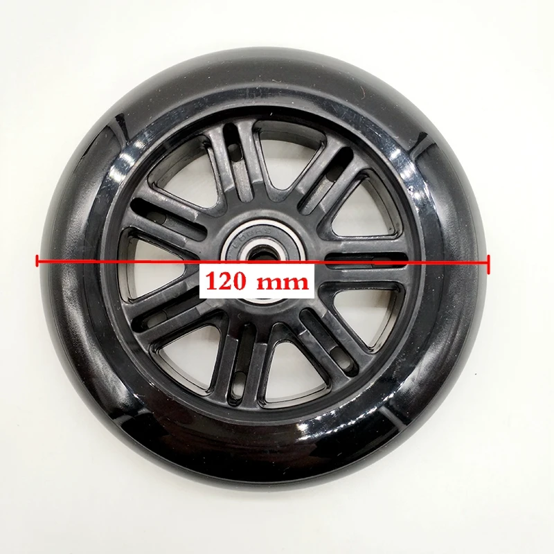 free shipping scooter wheel diameter 120mm 2 pieces / lot including bearing