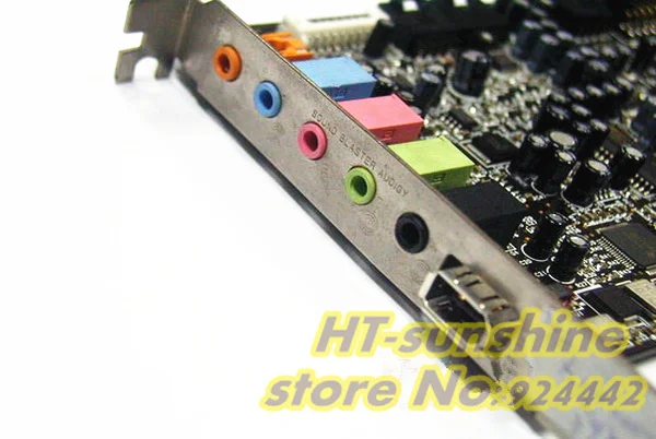 Оригинальная разборка, звуковая карта для Creative Sound Blaster Audigy SB0090 PCI 5,1, 100% хорошо работает