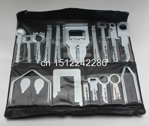 38 Pcs Professional Car Audio Stereo CD Player Removal Repair Tool Kits For BMW