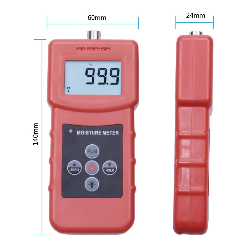 Yieryi MS350A Handheld Digital moisture meter for soil ,silver sand, chemical combination powder,coal  Chemical powder Tester