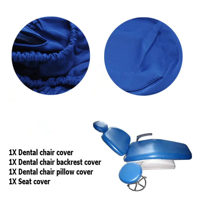 Dentist Lab Item Chair Cover Protector Unit Cover Elastic Cotton Washable