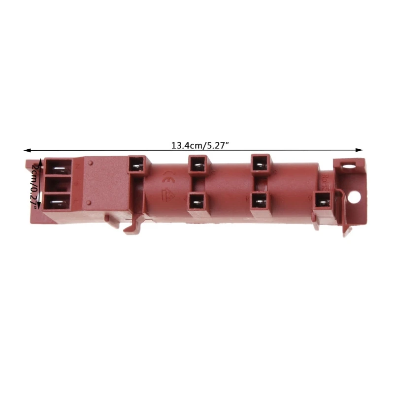 220-240V AC Impulso Accenditore Fornello Con Sei Collegamenti Terminali Dispositivo di Accensione