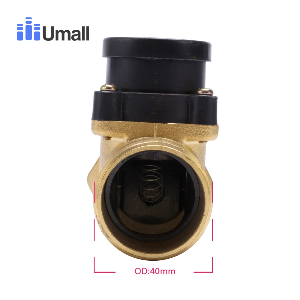 HT-801 1.2-inch all-copper water flow sensor switch magnetic electronic booster circulation pump pressure control valve