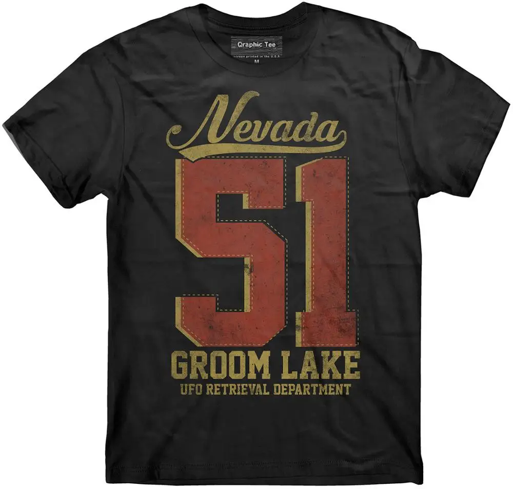 

Area 51 Groom Lake T-Shirt, Property Of Area 51 T-Shirt, Ufo, Nevada T-Shirt 2019 New Brand Sales Cotton Short Sleeve T Shirts