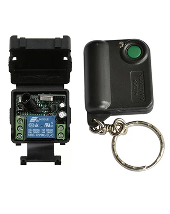 

xuanlongyuan DC12V 24V 1CH 10A Universal Wireless Remote Control Switch Relay Receiver Module&RF Remote Control/Garage Doors