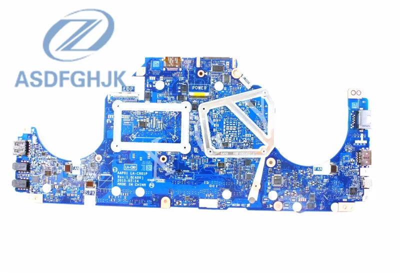 Laptop Motherboard LA-C901P For Dell For Alienware 13 R2 NHYX3 0NHYX3 CN-0NHYX3 i7-6500U GTX 960M Test Perfect