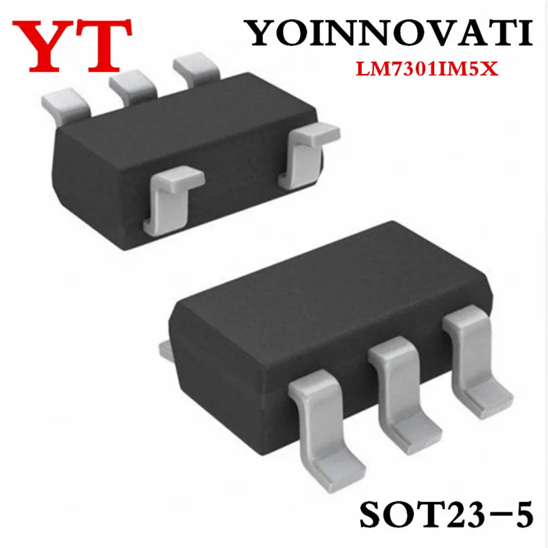 

100pcs/lot LM7301IM5X LM7301 LM7301IM5 AO4A OPAMP GP 4MHZ RRO SOT23-5 Best quality.