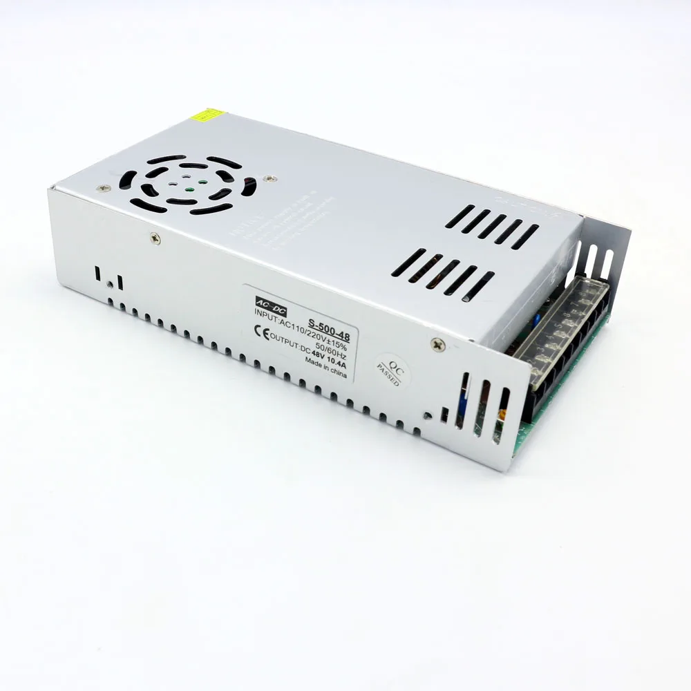 Transformador de Alimentação Led Smps para Mecânica Industrial ac 220v a 48v 500w