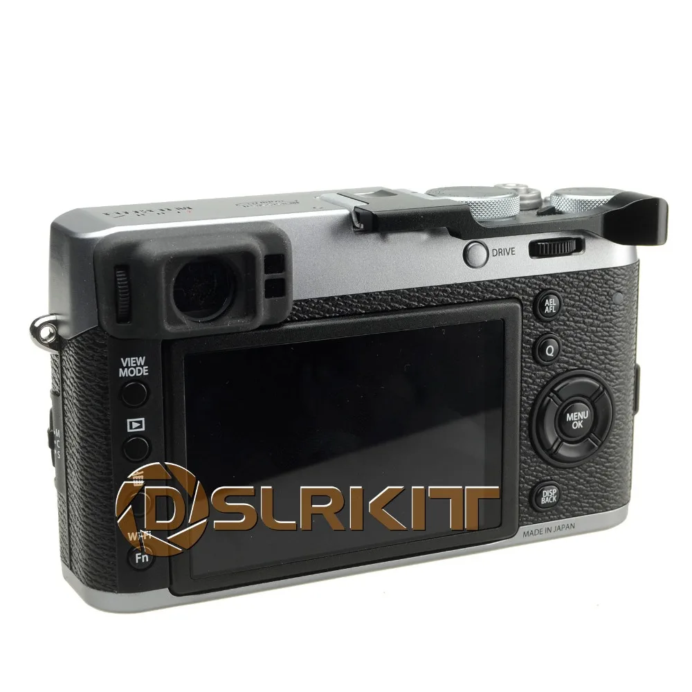 DSLRKIT Schwarz Thumb Up Grip für Fujifilm X-100T X-M1 X-30 X-A2 X-A1