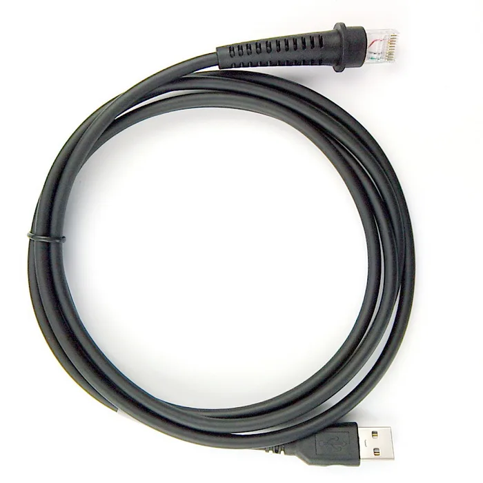 2pcslot BarCode Scanner USB Cable, 2M(7ft),USB Cable, For Newland HR1030 HR200 HR15Z,USB Interface