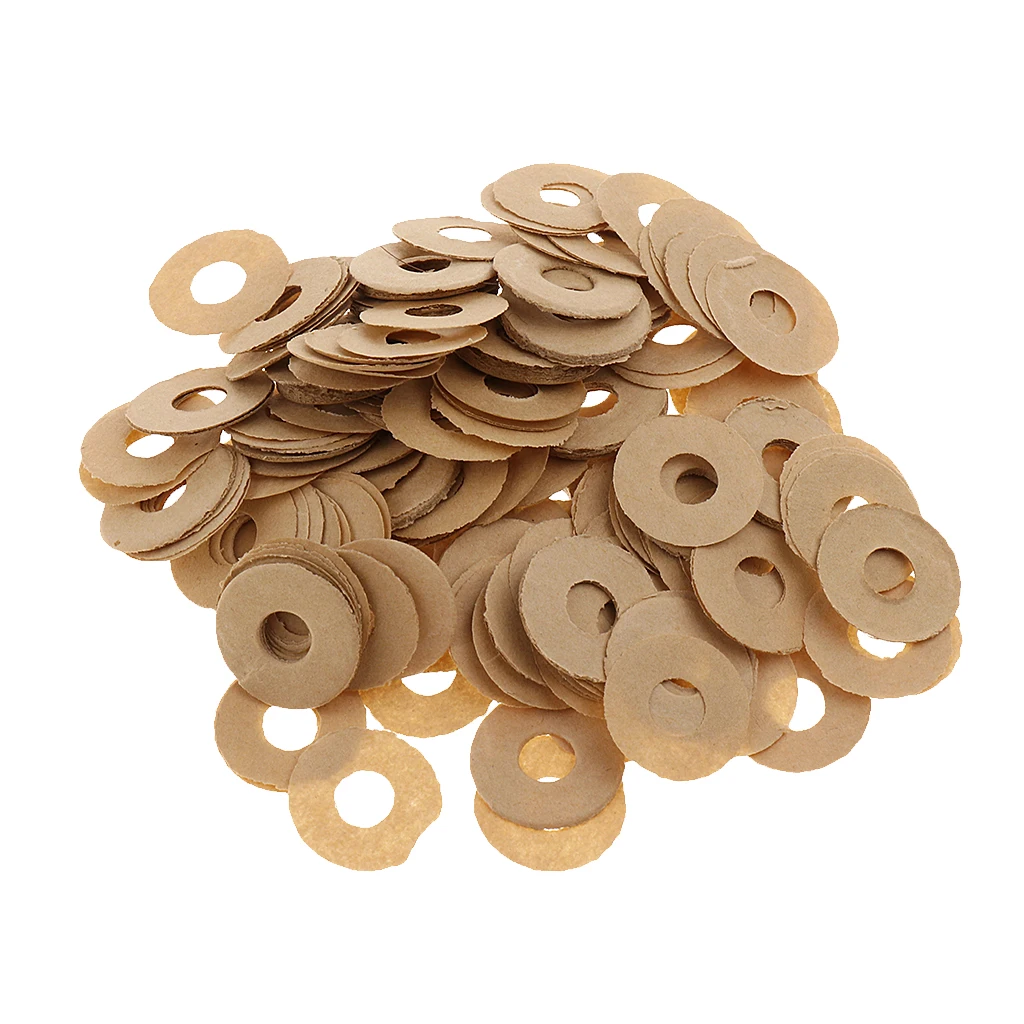 1 Pack Small Paper Piano Balance Front Rail Punchings Piano Regulating Tool Shims DIY Dia. 12mm Piano Replacement Parts