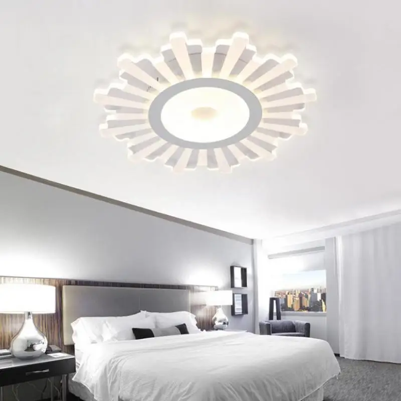 Ceiling LED sunflower lamp for kids Office light Study room led reading Light Home lighting Kitchen Led Ceiling Lights luminaria