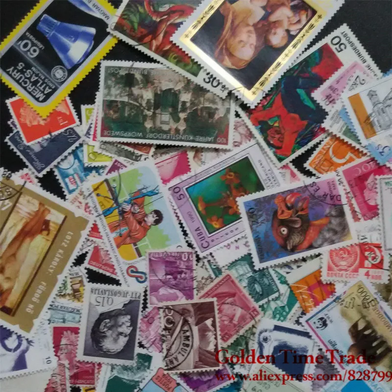 Wholesale 10/50/100 PCS / Lot Postage Stamps With Post Mark In Good Conditions From The World Wide For Collection