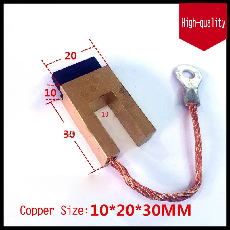 2PCS/LOT,Power tool accessories,Pressure regulator,Voltage regulator carbon brush for 5/6/7/8/10/12/14/15/18/20/22/25/27/30/35KW