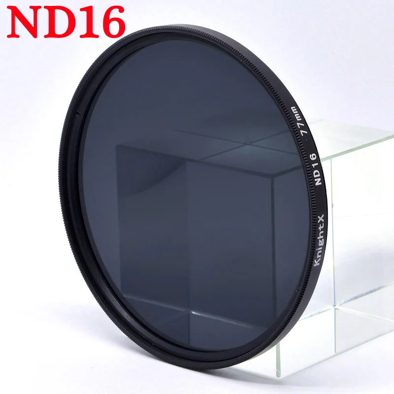 KnightX ND FILTER For canon nikon 18-135 d80 1200d d3300 d70 2000d 18-200 200d  d600 50d 49mm 52mm 55mm 58mm 62mm 67mm 72mm 77mm