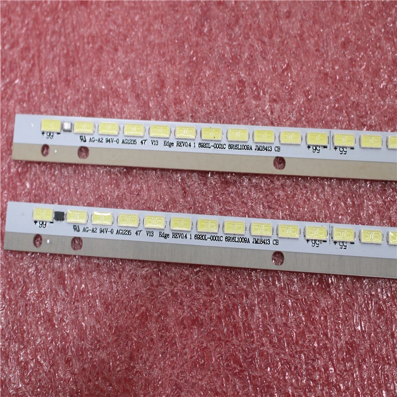 

100%New Original part 66LEDs 587mm LED backlight strip 47"V13 Edge 6920L-0001C 6916L1003A 69161009B for 6922L-0052A 6922L-0052