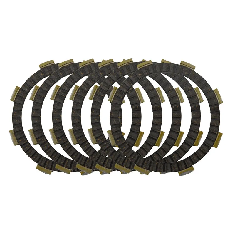 AHL Motorcycle Clutch Friction Plates Set for KAWASAKI KX85 1998-2013/ KX80 1998-2000/ KX100 1998-2013 Clutch Lining #CP-00012