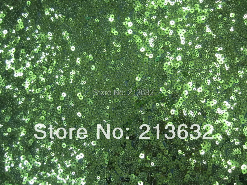 

POz104 textile Sequin embroidery 3MM full cloth embroidered beads and sequins, beads and sequins cloth can be customized