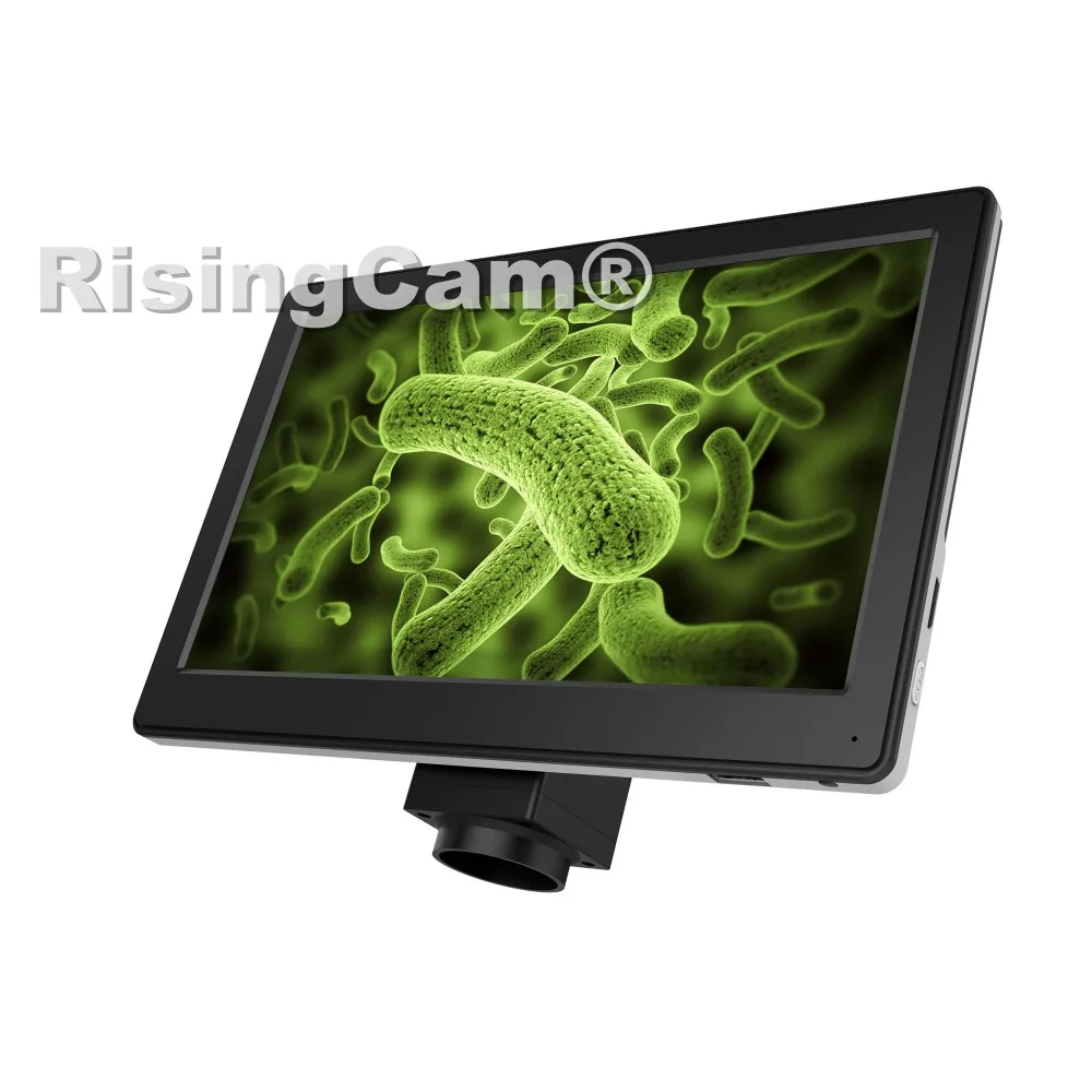 RisingCam 1080P HD C Mount digital Microscope Camera with 9 inch HD LCD Screen