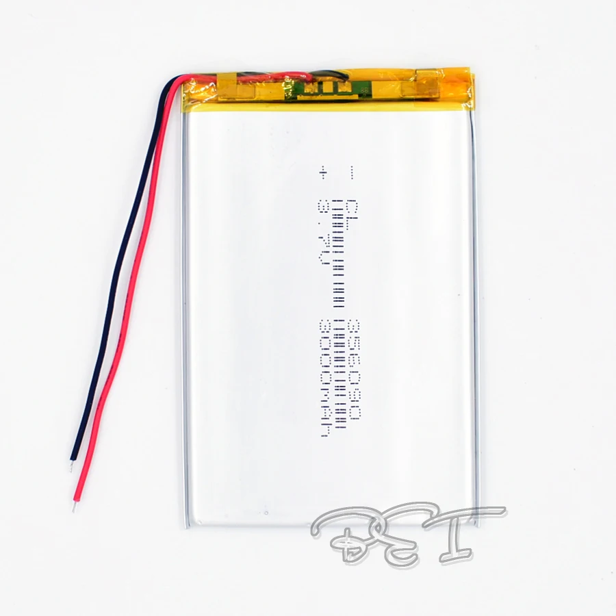 1pcs 3.7v 3000 mah li-polímero bateria recarregável li po ion 356090 para gps bluetooth led brinquedo mp3 mp4 mp5 tablet pc