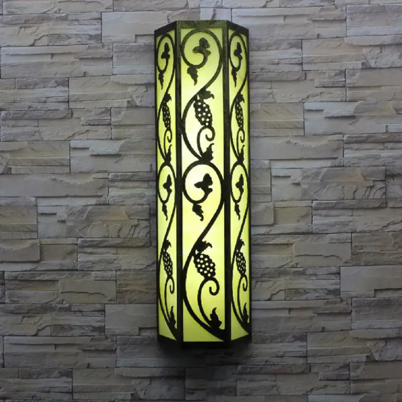 

Chinese vintage outdoor wall sconce Landscape light led waterproof garden lighting led commercial lighting Corridor Wall Lamps