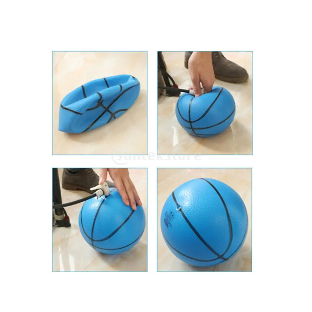 2X Small Basketball Mini Cute Basketball for Kids Soft and Bouncy Hand Held Ball ,6\