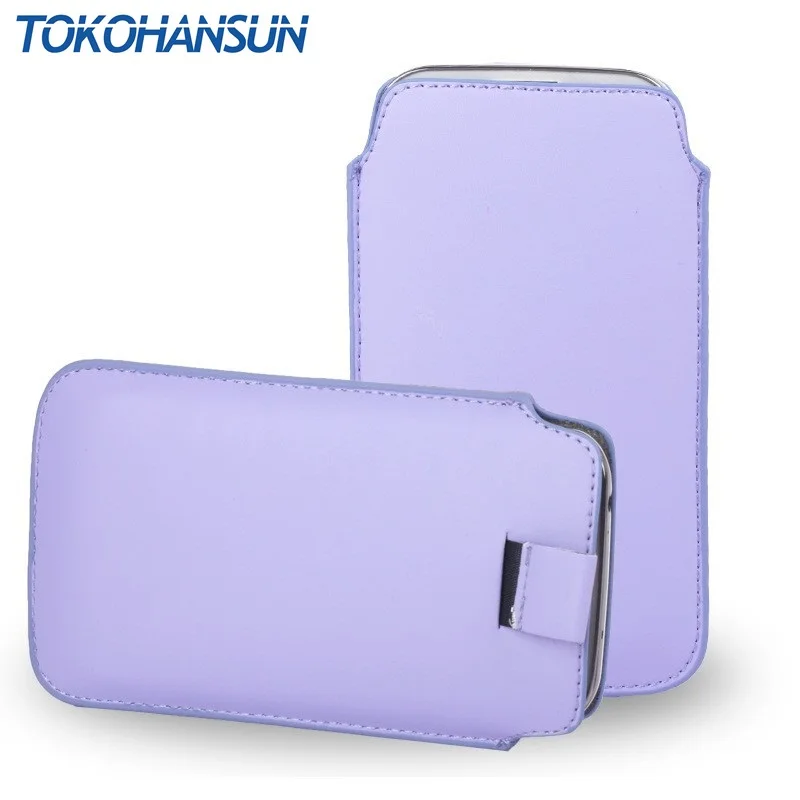 TOKOHANSUN Universal Phone Case For Philips Xenium E570 W3568 E571 S257 PU Leather Pouch Cover Bag Cases