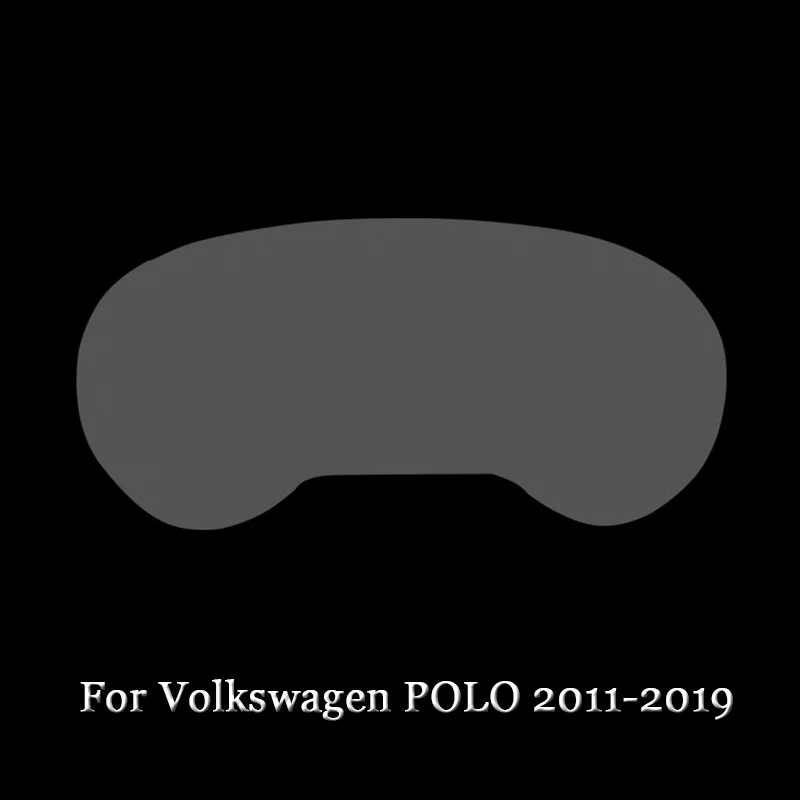 Car Styling Car Dashboard Paint Protective Film Sticker Light Transmitting Automobiles Accessories For Volkswagen POLO 2011-2018