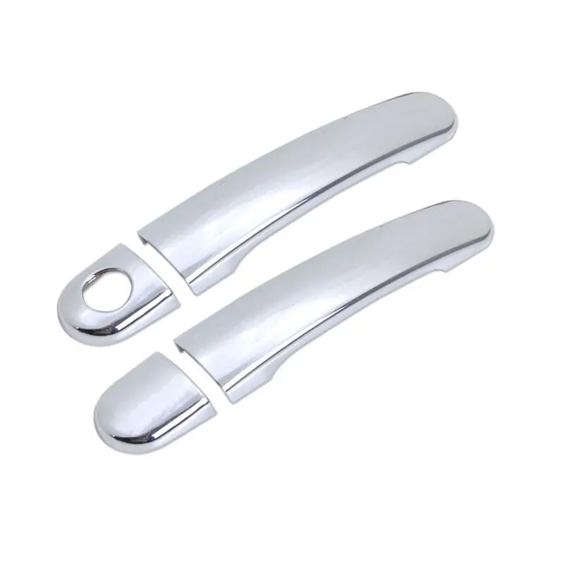 For Seat Ibiza MK3 6L 2003 2004 2005 2006 2007 2008 2009 CHROME SIDE DOOR HANDLE COVER TRIM Car Accessories Styling view 2