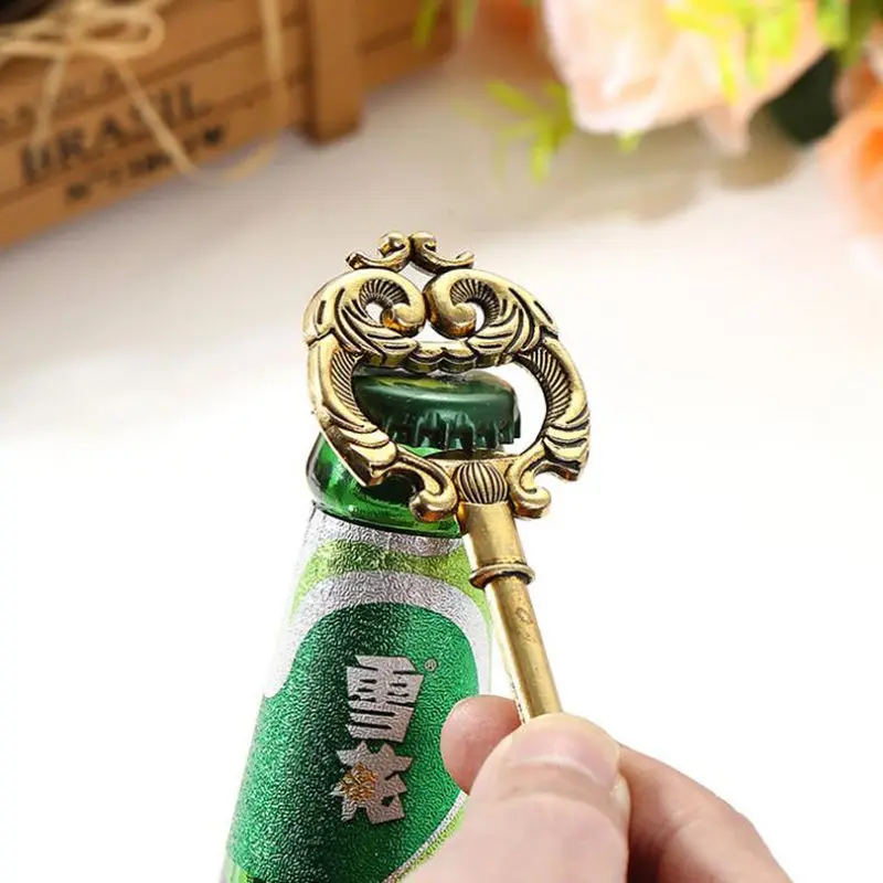 Creative Key Beer Bottle Opener Vintage Key Shaped Oktoberfest Bottle Openers Gadgets For Home Bar Restaurant Tools F20173242