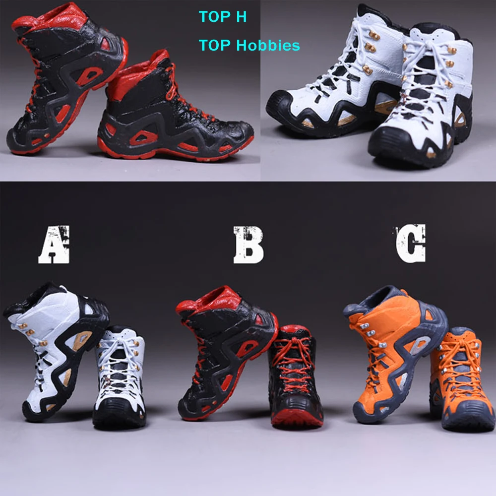 VStoys 1:6 Scale Action Figure Accessories 3 Colors Climbing Hiking Boots Sports Shoes Solid For 12 Inch Body Doll In Store