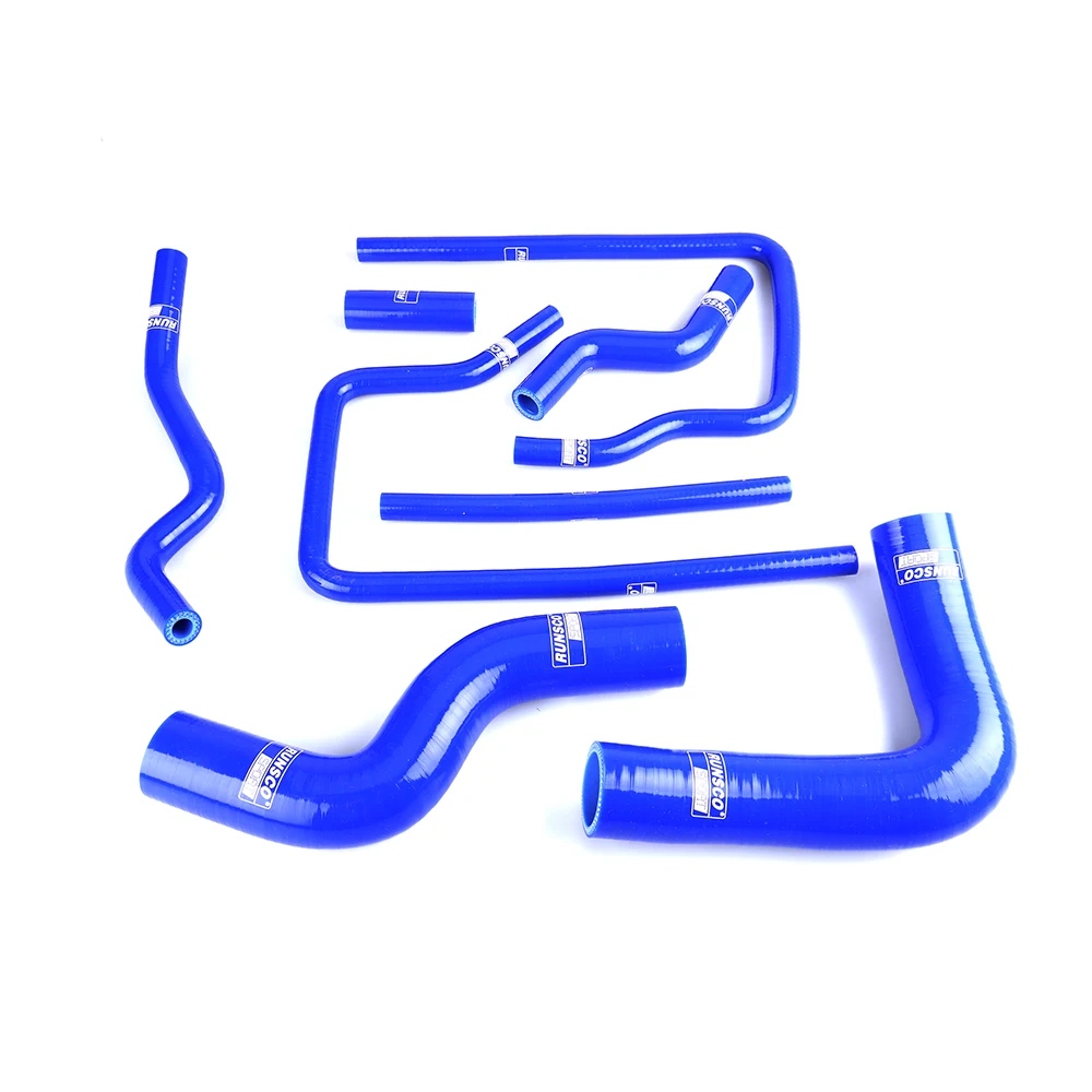 Water Silicone Intercooler Turbo Radiator Hose Kit For Subaru Impreza GC8 GF8 STI EJ20 WRX 96-00 red/blue/black