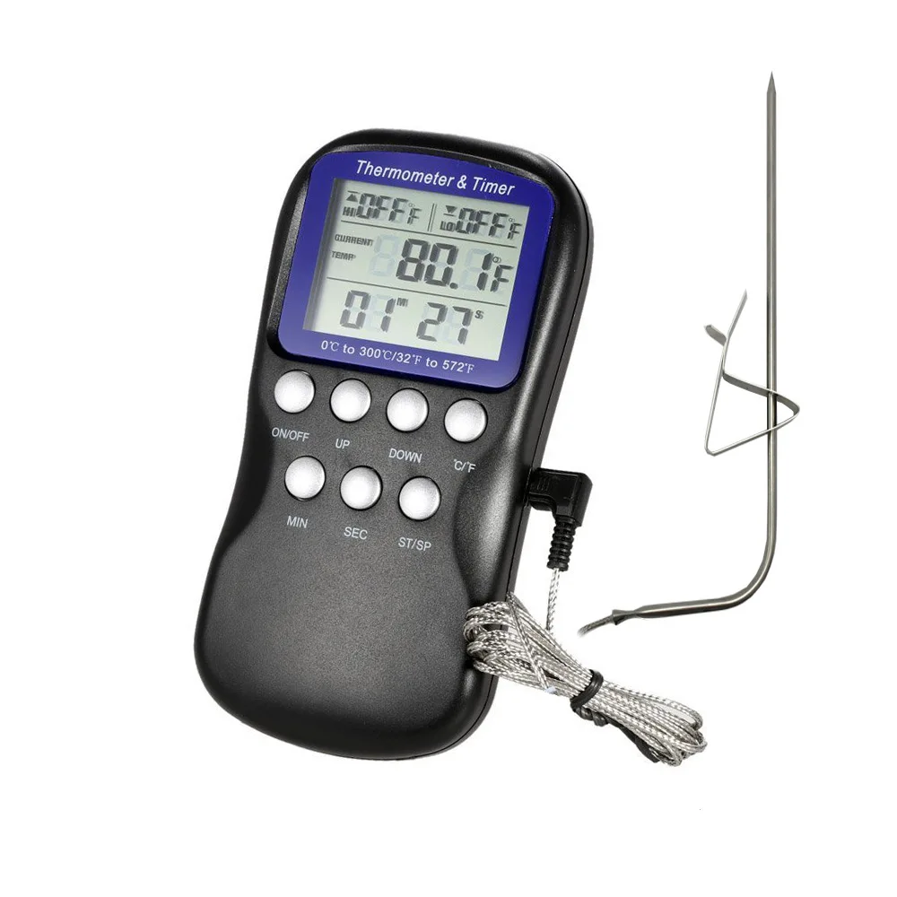 DTH-99 alarm probe type food thermometer, oyster sauce baking barbecue thermometer, macaron syrup electronic thermometer